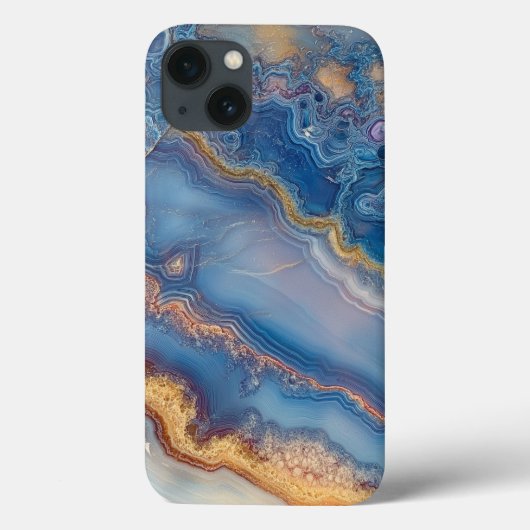 Blue Lace Agate Case-Mate iPhone Case (Achterkant)