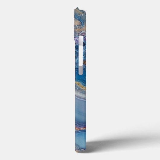 Blue Lace Agate Case-Mate iPhone Case (Achterkant / Links)