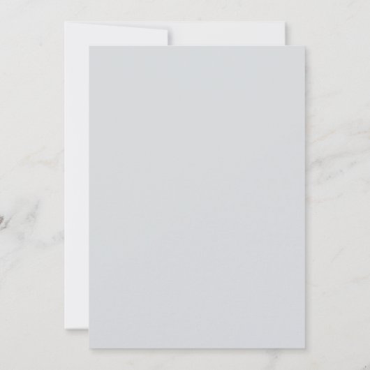 Blue Lace Mandala Wedding Kaart (Achterkant)