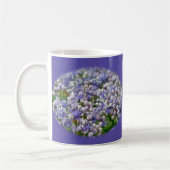 Blue Lace Pet Hydrangea Flowers Koffiemok (Links)