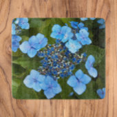 Blue Lacecap Hydrangea Floral Snijplank