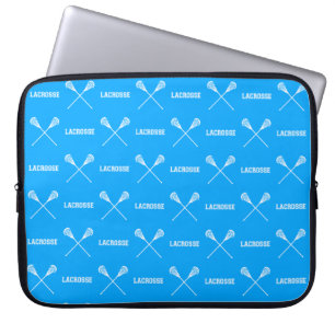 Blue Lacrosse Sticks-laptophoes Laptop Sleeve