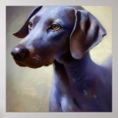 Blue Lacy Dog Poster (Voorkant)