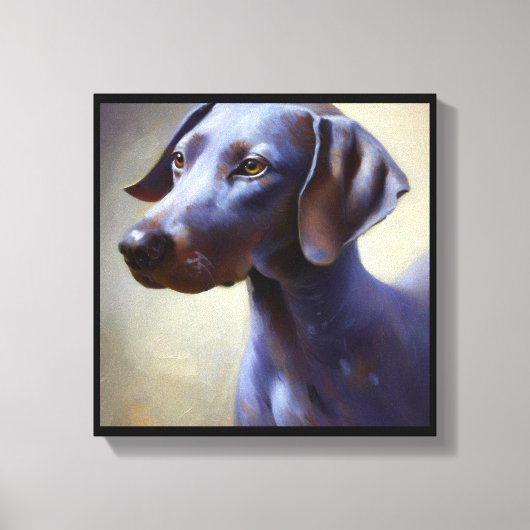 Blue Lacy hond  Canvas Afdruk (Voorkant)