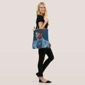 Blue Lady 3-Canvas tas (Op model)