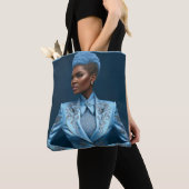 Blue Lady Canvas tas (Dichtbij)