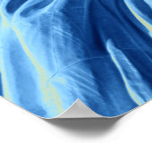 Blue Lady Liberty Close-up Poster (Hoek)