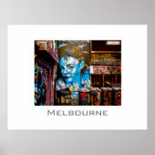 Blue Lady, Melbourne Poster (Voorkant)