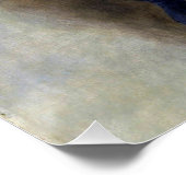 Blue Lady Parisienne Renoir Impressionist Paint Perfect Poster (Hoek)