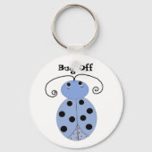 Blue Ladybug - Bug Off Sleutelhanger (Voorkant)
