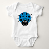 Blue Ladybug Romper (Voorkant)