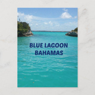 Blue Lagoon Bahamas Briefkaart