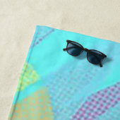 Blue Lagoon Beach Handdoek (In situ)