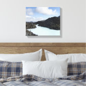 Blue Lagoon Entry - IJsland Canvas Afdruk (Insitu (Slaapkamer))