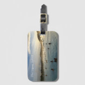 Blue Lagoon IJsland Bagagelabel (Voorkant (verticaal))