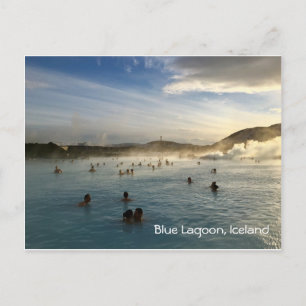 Blue Lagoon IJsland Briefkaart