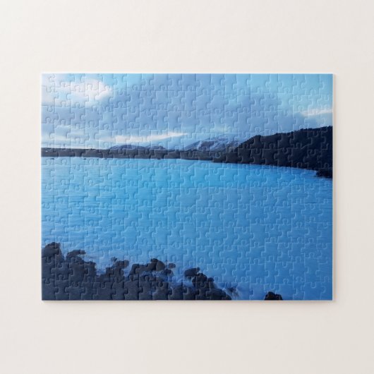Blue Lagoon IJsland Legpuzzel (Horizontaal)