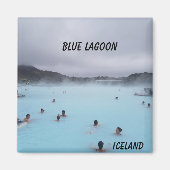 Blue Lagoon IJsland magneet (Voorkant)