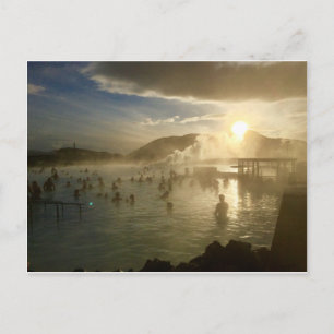 Blue Lagoon IJsland Sunshine Briefkaart