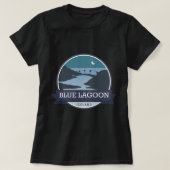Blue Lagoon IJsland T-shirt (Design voorkant)