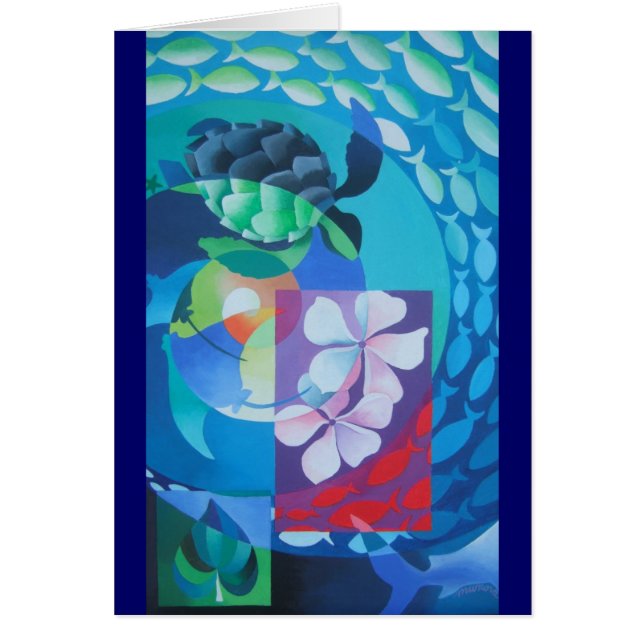 "BLUE LAGOON IV" (Voorkant)