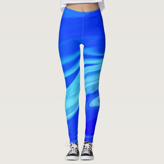 Blue Lagoon - Leggings (Voorkant)