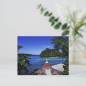 Blue Lagoon, Port Antonio, Jamaica Briefkaart (Staand voorkant)