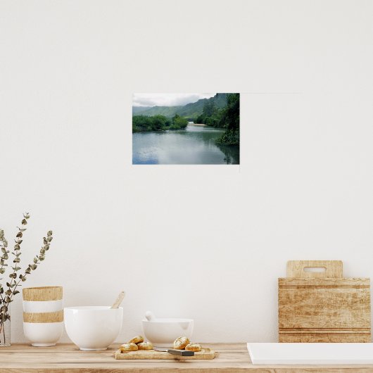 Blue Lagoon Poster (Keuken)