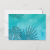 Blue Lagoon Response-Kaarten Kaart (Achterkant)