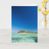Blue Lagoon Seascape, Fiji Kaart (Gele Bloem)