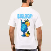 Blue Lagoon T-Shirt – Tropical Cocktail (Achterkant)