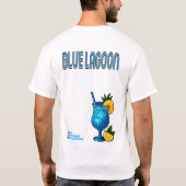 Blue Lagoon T-Shirt – Tropical Cocktail (Achterkant)