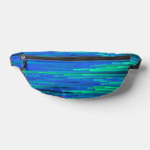 Blue Lagoon tweezijdige print Fanny-Pack Heuptasje (Liggend)