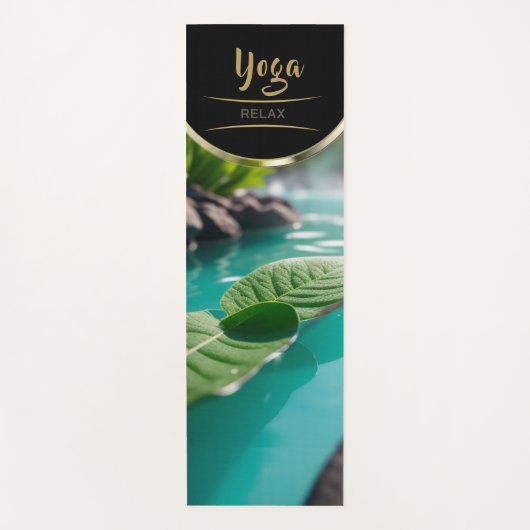 Blue Lagoon - Yoga Mat (Voorkant)
