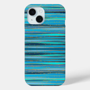 Blue Lagoon Zen   Aangepast iPhone 15 Case