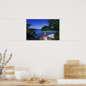 Blue Lagune, Port Antonio, Jamaica Poster (Keuken)