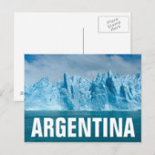 Blue Lake, Ice en Sky Briefkaart (Voorkant / Achterkant)