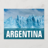 Blue Lake, Ice en Sky Briefkaart (Voorkant)