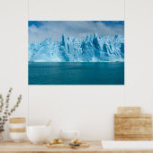 Blue Lake, Ice en Sky Poster (Keuken)