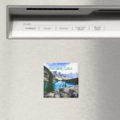 Blue Lake Rocky Mountain Pine Forest Magneet (Insitu (Vaatwasser))