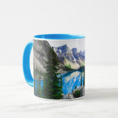 Blue Lake Rocky Mountain Pine Forest Mok (Voorkant links)