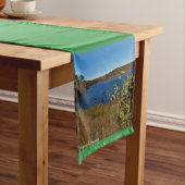 Blue Lake Table Runner Korte Tafelloper (Voorbeeld)
