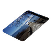 Blue Lake Tahoe Pier Magneet (Linkerzijde)