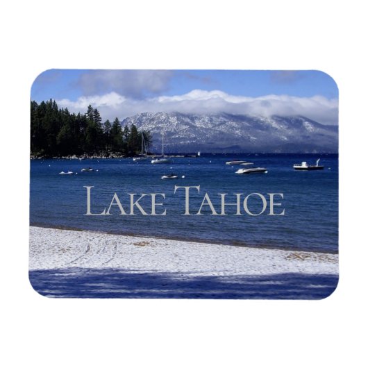 Blue Lake Tahoe Sierras of Nevada and California Magneet (Horizontaal)