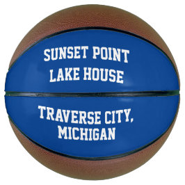 Blue Lakehouse Basketbal