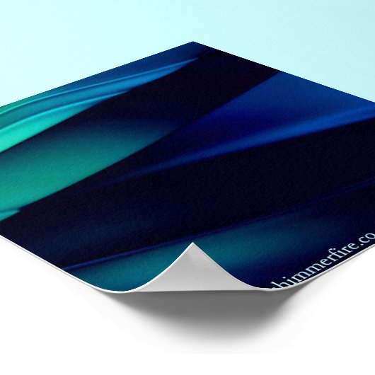 Blue Langrine Poster (Hoek)