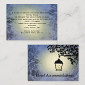 Blue Lantern Hotel Accommodatie Insert-kaarten Informatiekaartje (Voorkant / Achterkant)