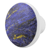 Blue Lapis Gemstone Keramische Knop (Rechts)