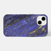 Blue Lapis Lazuli iPhone Hoesje (Achterkant horizontaal)