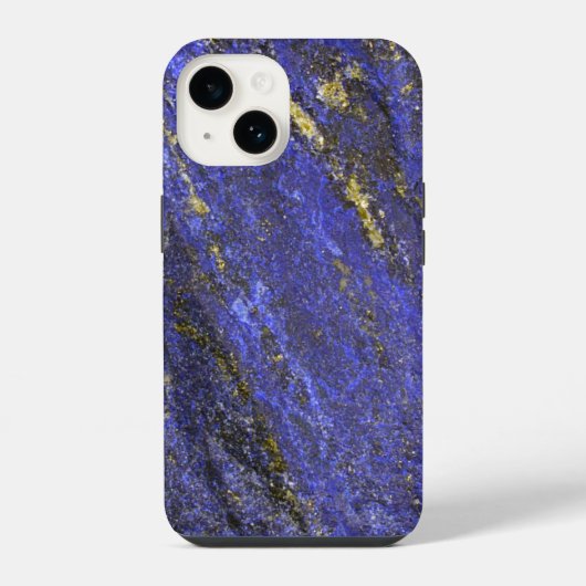 Blue Lapis Lazuli iPhone Hoesje (Achterkant)